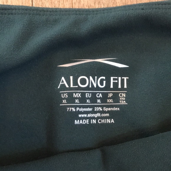 Along Fit Dark Teal Leggings - Picture 3 of 6